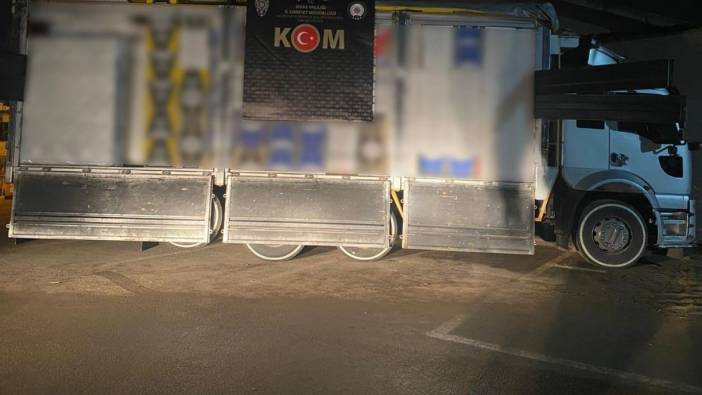 Sivas’ta 3 milyon liralık kaçakçılık operasyonu