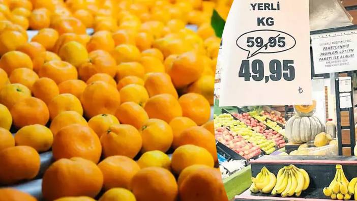 Mandalina fiyatıyla yerli muzu geride bıraktı!