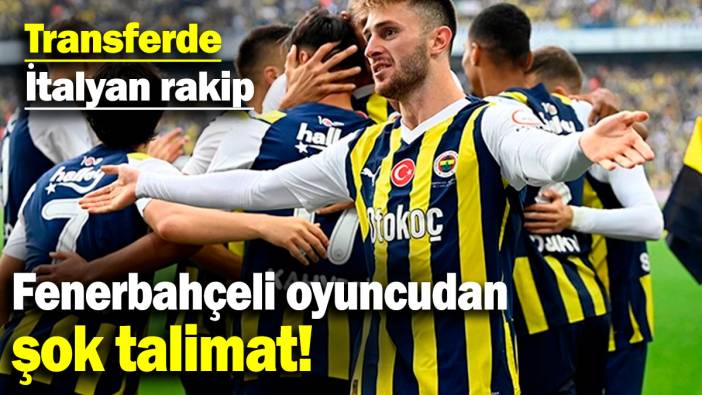 Fenerbahçe'de İsmail Yüksek hareketliliği! Menajerine talimatı verdi