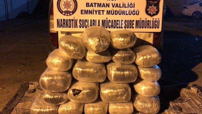 Terör örgütünün finans kaynaklarına yönelik uyuşturucu operasyonu