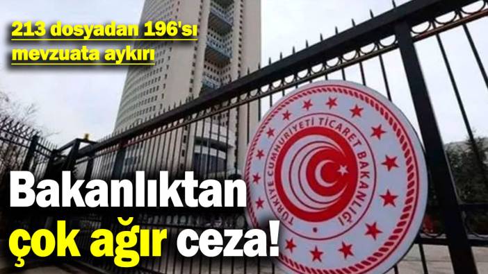 Ticaret Bakanlığı'ndan aldatıcı reklamlara rekor ceza! 277,6 milyon lira...