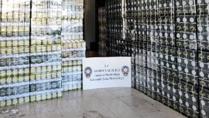 Aydın'da 3,5 ton tağşiş yağ ele geçirdi