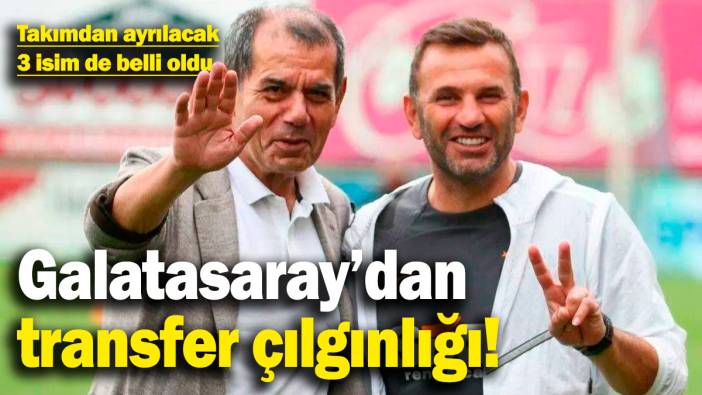 Galatasaray'dan transfer çılgınlığı! Dursun Özbek harekete geçti, ayrılacak isimler de belli oldu