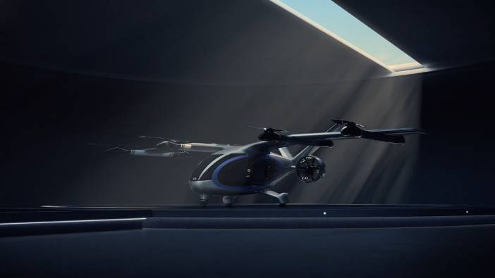 Çinli otomotiv firmasından elektrikli uçan otomobil! GOVY AirJet'i tanıttı