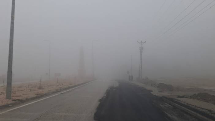 Adıyaman'da sis etkili oldu! Sürücüler zor anlar yaşadı