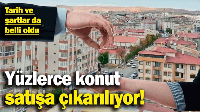 Bakanlık duyurdu! Konut ve iş yeri açık artırmayla satılacak