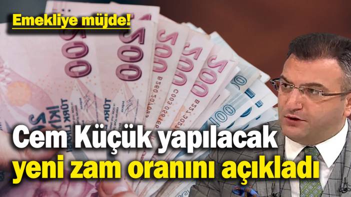 Cem Küçük emeklilere yapılacak yeni zammı duyurdu: Ek zam kapıda