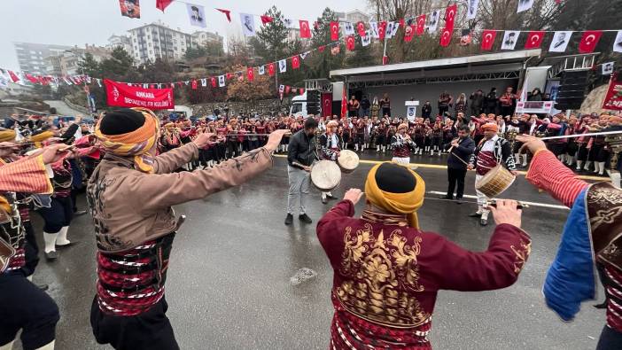 Atatürk'ün Ankara'ya gelişinin yıl dönümü coşkuyla kutlandı