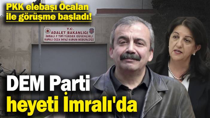 Son dakika... DEM Parti heyeti İmralı'da