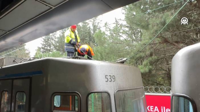 Yenikapı-Atatürk Havalimanı/Kirazlı Metro Hattı'nda seferler durdu