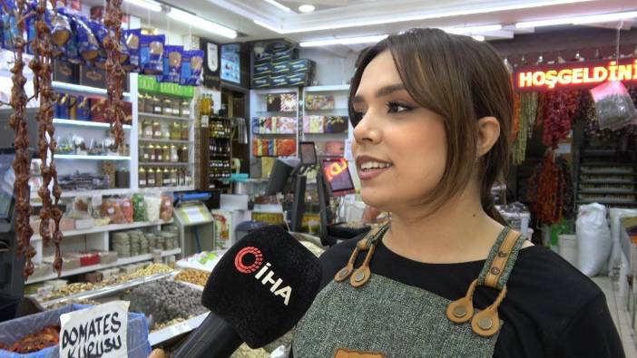 Kilis'te soğuk havalarda kuruyemişe talep arttı