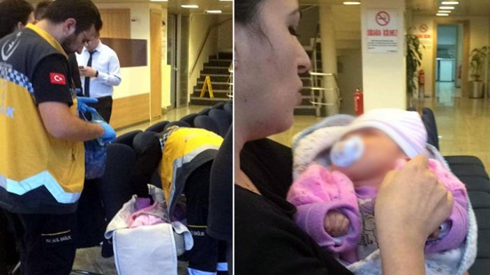 Cami tuvaletinde 15 günlük bebek bulundu