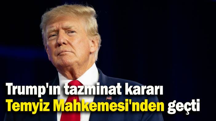 Trump'ın tazminat kararı Temyiz Mahkemesi'nden geçti