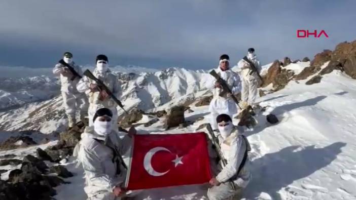 Mehmetçikten yeni yıl mesajı!