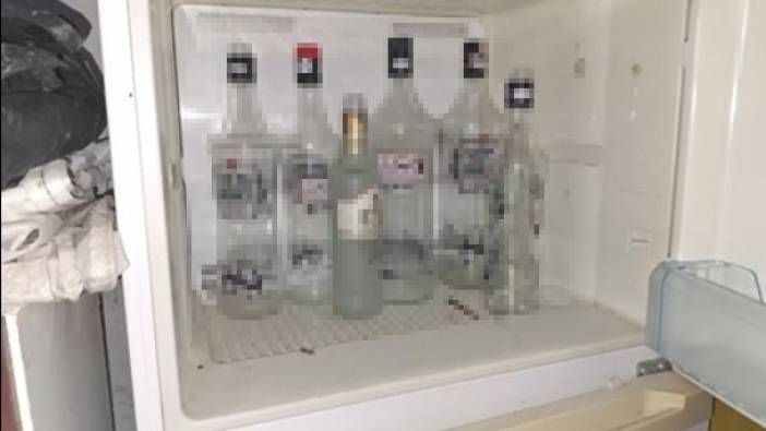 Burdur'da düzenlenen operasyonda 383 litre kaçak içki yakalandı.