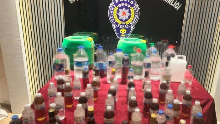 Yılbaşı gecesi sahte alkol operasyonu