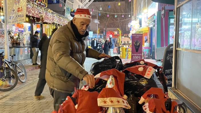 Seyyar satıcıların yılbaşı mesaisi