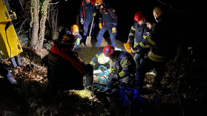 Kocaeli'de define az daha mezarı oluyordu! Kazdığı kayanın altında kaldı