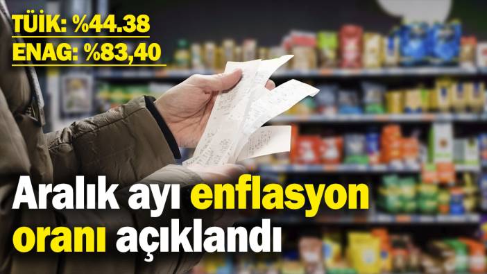 Son dakika… TÜİK enflasyonu açıkladı (03 Ocak 2025)