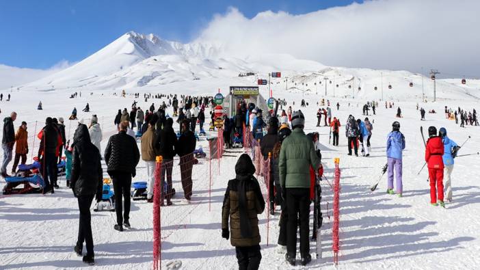 Erciyes’te, sömestir rezervasyonları yüzde 80'e ulaştı!