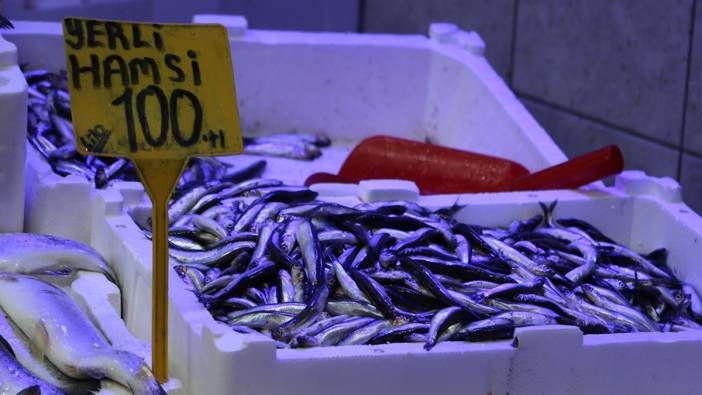 Samsun’da hamsi 100 liraya tezgahlarda yerini aldı