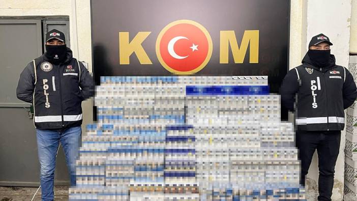 Ağrı'da kaçak sigara operasyonu: 10 bin 400 paket ele geçirildi