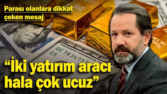 İslam Memiş'ten parası olanlara dikkat çeken mesaj: “İki yatırım aracı hala çok ucuz”