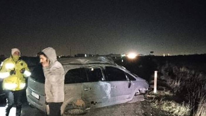 Tekirdağ’da feci kaza: şarampole yuvarlanan araçta 1 ölü