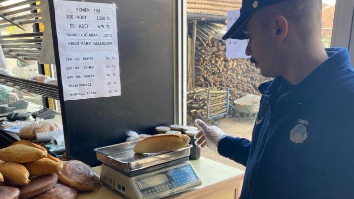 Zabıta ekipleri fırınları tek tek denetledi