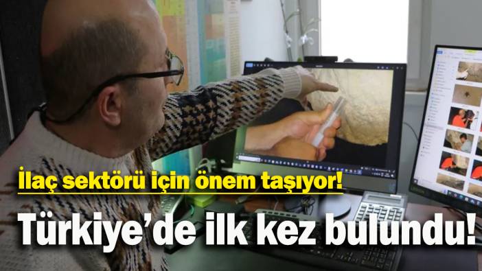 Türkiye’de ilk kez bulundu: İlaç sektörü için önem taşıyor