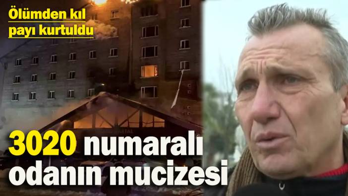 Facia otelinde 3020 numaralı odanın mucizesi: Ölümden kıl payı kurtuldu