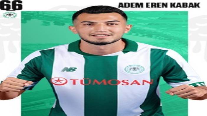 Konyaspor, Adem Eren Kabak'ı Adanaspor'a kiraladı