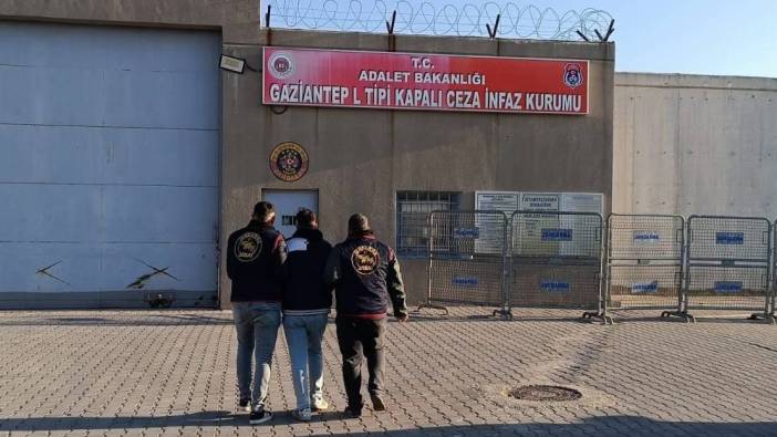 Gaziantep'te kesinleşmiş 10 yıl cezası bulunan şahıs tutuklandı