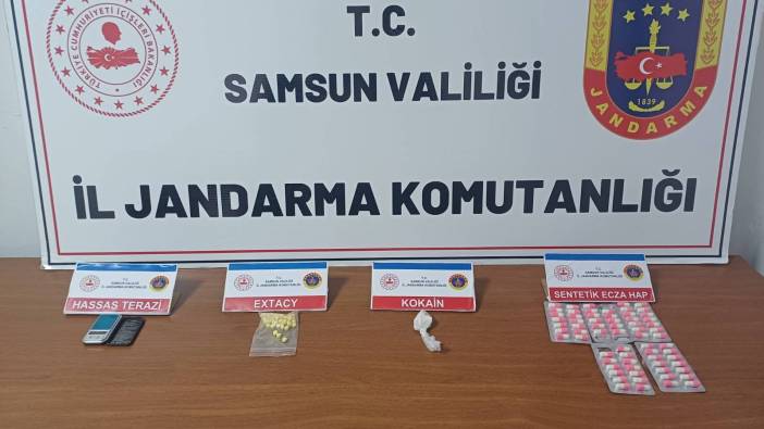Samsun'da 3 uyuşturucu taciri yakalandı