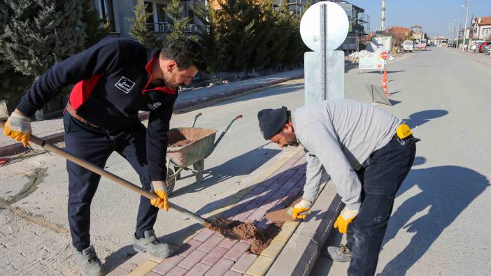 Konya Meram’da sıcak havalar fırsata dönüştü, hizmet çalışmaları başladı