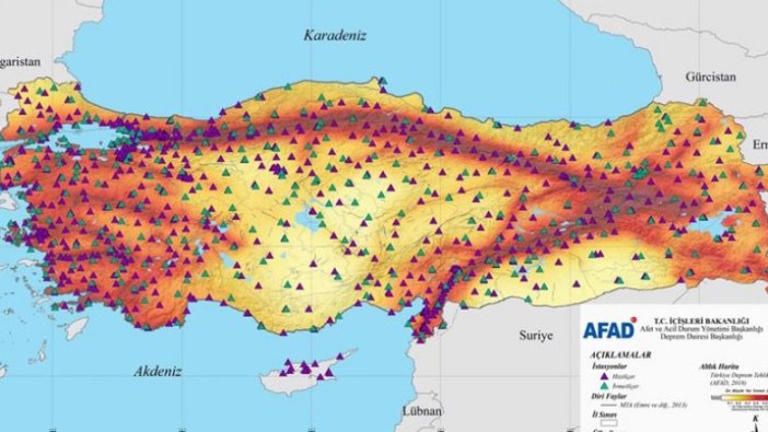AFAD'ın deprem gözlem istasyonu sayısı 1100'e ulaştı
