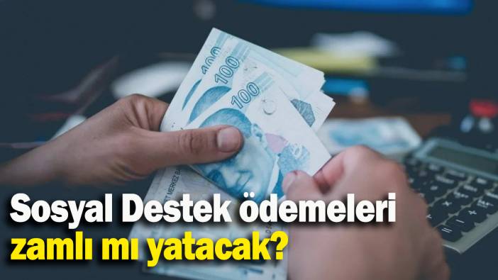 Sosyal Destek Ödemeleri zamlı mı yatacak?