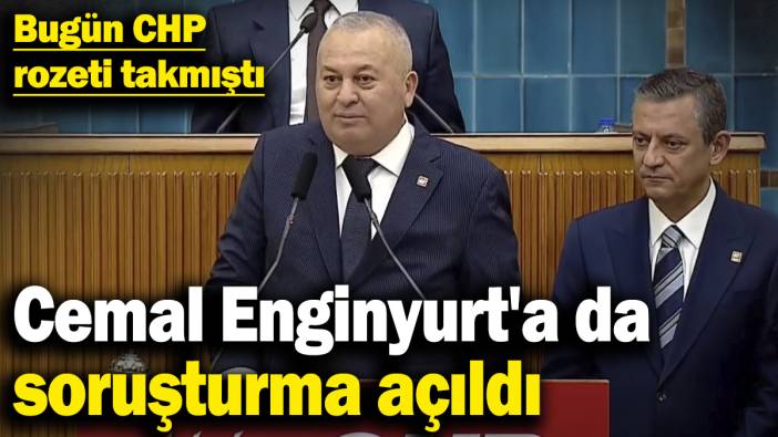 Son dakika... Cemal Enginyurt'a soruşturma açıldı