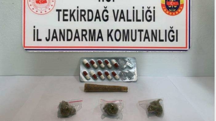 Tekirdağ’da uyuşturucu operasyonu: 21 gram bonzai ve 11 gram esrar bulundu