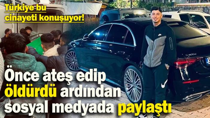 Türkiye bu cinayeti konuşuyor! Önce ateş edip öldürdü ardından sosyal medyada paylaştı: ‘Kanınız akar böyle’