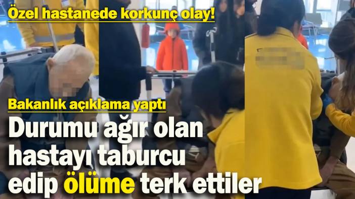 ‘Durumu ağır olan hasta ambulans beklerken öldü’ iddialarına ilişkin Bakanlık’tan açıklama geldi