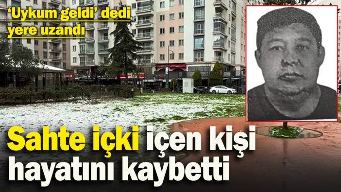Sahte içki bir can daha aldı! Berberde bir anda yere yığılan kişi hayatını kaybetti