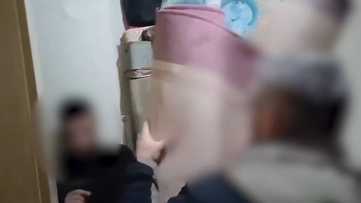 Kayseri'de halıların arkasında saklanırken yakalandı