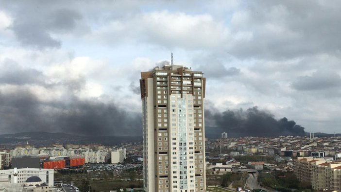 Çekmeköy'de askeri bölgedeki ormanlık alanda yangın