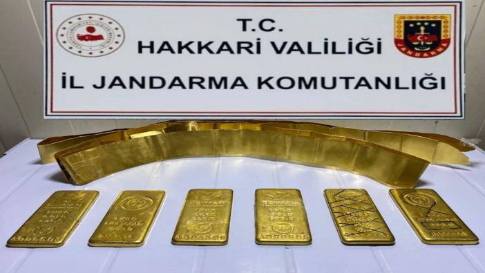 8 kilo külçe altın ele geçirildi: Değeri tam 27 milyon
