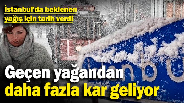 Geçen yağandan daha fazla kar geliyor! İstanbul'da beklenen yağış için tarih verdi