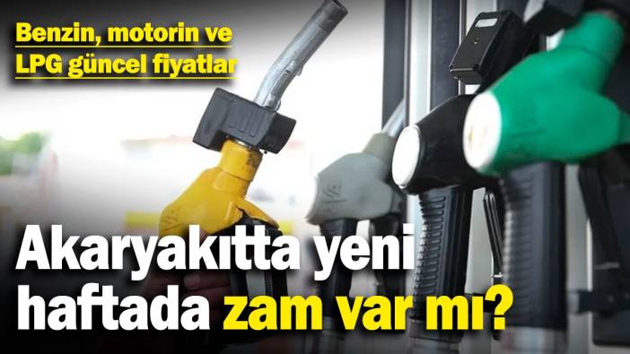 Akaryakıtta yeni haftada zam var mı? Benzin, motorin ve LPG güncel fiyatlar (17.2.2025)
