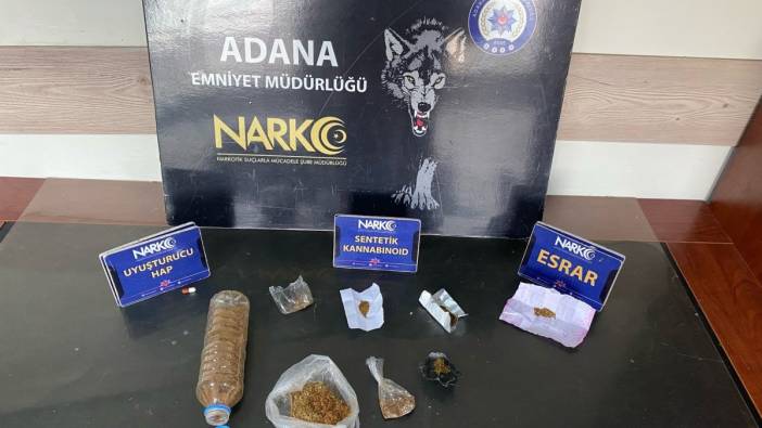 Adana'da narkotik operasyon! 4 şahıs suçüstü yakalandı