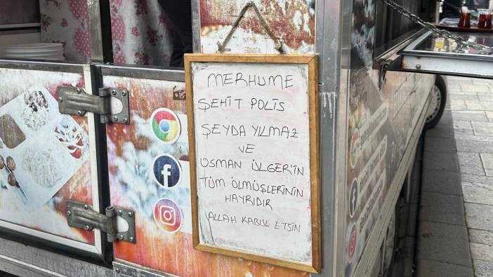 Şehit polis Şeyda Yılmaz unutulmadı! Meslektaşları lokma dağıttı