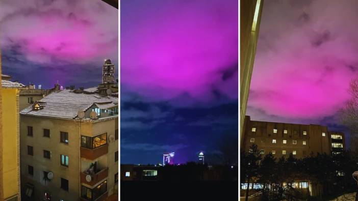 Gören cama koştu! İstanbul'da pembe bulutların nedeni ortaya çıktı